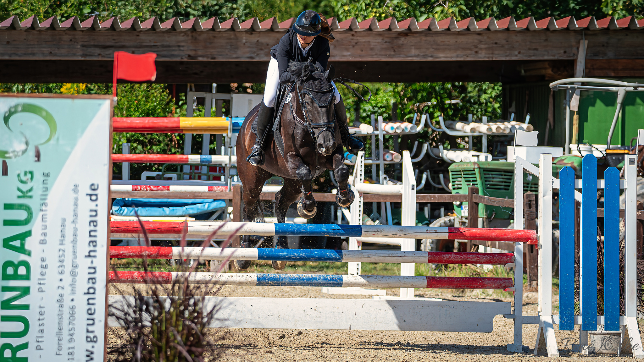 Springturnier Ronneburg - Martha auf Daisy 1024